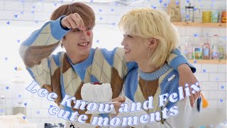 Stray Kids Felix and Lee Know cute moments pt 2 [upl. by Oicneconi923]