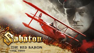 SABATON  The Red Baron Official Lyric Video [upl. by Sayles]