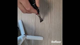 찍힘 메꿈보수는 이런 식으로 마루수리 floorrepair 마루찍힘 마루수리 메꿈보수 refloor 인테리어 [upl. by Namya382]