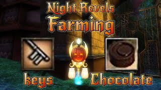 DDO  Night Revels  key amp Chocolate Farming [upl. by Ardle]