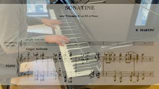 Bohuslav Martinů Sonatine 1st section [upl. by Merrel]