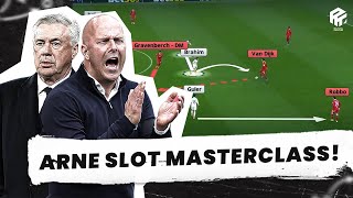 Taktik Arne Slot Dominasi Real Madrid yang Tak Berkutik Kalah Taktik [upl. by Imotih]