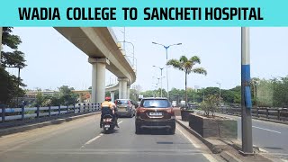 TimeLapse 141 I Drive from Wadia College to Sancheti Hospital I Pune I 2024 [upl. by Blanca255]