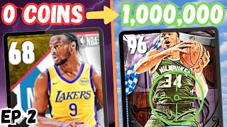 Sniping from 0 to 1000000 MT in NBA 2K25 2 [upl. by Enytsuj]