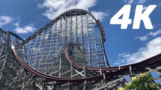 Steel Vengeance 4K 60fps Off Ride Footage Cedar Point RMC Hyper Hybrid [upl. by Ghassan]