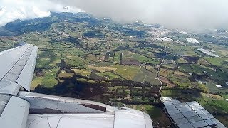 Espectacular aterrizaje en Bogotá Colombia Latam A320 [upl. by Hefter]