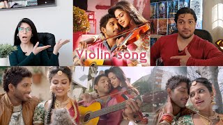 Violin Song Girl Just Reaction  Allu Arjun Amala Paul  Iddarammayilatho [upl. by Itteb]