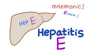 Hepatitis E mnemonic [upl. by Necila]