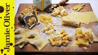 How To Make Pasta Shapes  Jamies Comfort Food  Gennaro Contaldo [upl. by Bo]