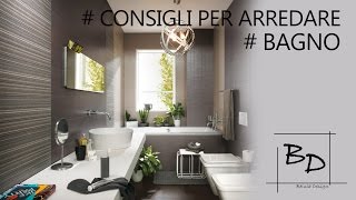 Consigli per Arredare Bagno  Belula Design [upl. by Nolrac521]