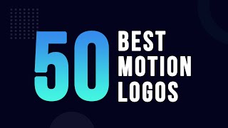 50 Best Motion Logos  Cool Logo Animations  Adobe Creative Cloud [upl. by Enibas876]