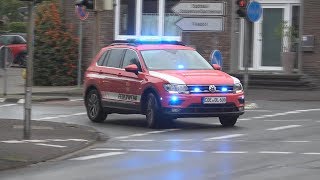 ExplosionenMANV Einsatzfahrten Großübung in Olfen  OrgLPrüfung [upl. by Urbanna]