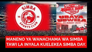 🔴LIVE IBANZA SPORTS MANENO YA WANACHAMA WA SIMBA TAWI LA INYALAMBEYA KUELEKEA SIMBA DAY [upl. by Gabor474]