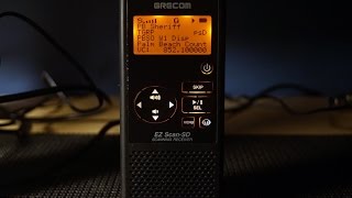 Grecom GRE PSR700 Scanner Operating [upl. by Pauiie]