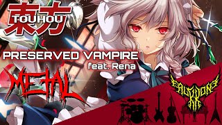 Touhou  SOUND HOLIC  PRESERVED VAMPIRE feat Rena 【Intense Symphonic Metal Cover】 [upl. by Tremayne588]