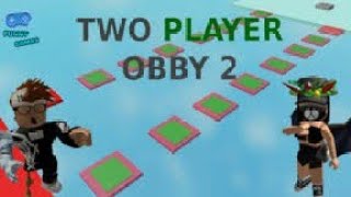 Two Player Roblox Obby p2 [upl. by Bridget455]