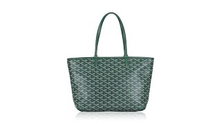 Goyard Goyardine Artois PM Green [upl. by Sudbury]