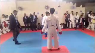 karate  Tournament  2nd match  Rajsahi  Bangladesh [upl. by Nosrak]