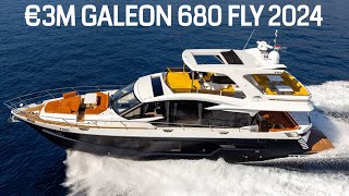 GALEON 680 FLY  HUGE FLYBRIDGE [upl. by Oileduab958]