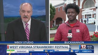 LIVE Jordan Massey interviews WV Strawberry Festival Vice President [upl. by Natanoy]