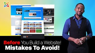 BIG Mistakes to AVOID Before Creating a Joomla Website [upl. by Haidadej]