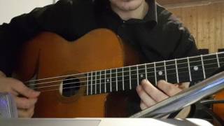 JSBach  Goldberg variation 1 gypsyjazz classical jazzguitar [upl. by Akcir]