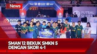 SMAN 12 Surabaya Keluar sebagai Juara Futsal Series 2024  iNews Pagi 0708 [upl. by Amak707]