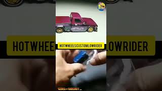 Custom hotwheels lowrider Truck custom lowrider hotwheels [upl. by Eceirtal]