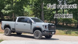 2024 GMC 2500 HD AT4X Full Review [upl. by Novad328]