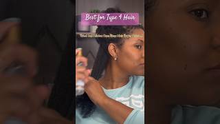 Revlon One Step Hair Dryer Brush is great for type 4 natural hair‼️yt shorts [upl. by Sil]