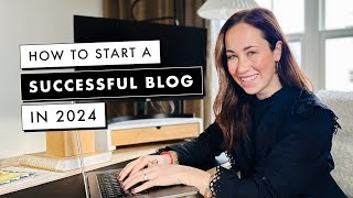 How to Start a Blog in 2024  By Sophia Lee [upl. by Grimonia]