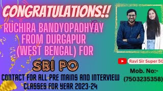 sbipo2024 sbipo2023 sbipo interview Success Story 7503235358 [upl. by Eah]