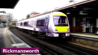 Rickmansworth  Metropolitan line  Chiltern Railways  London Underground amp National Rail [upl. by Rand]