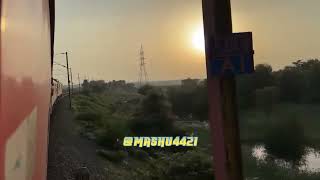 Train status 😍 Beautiful Sunrise Morning view 💙 Phir Kabhi Slowed Reverbed 2k60fps [upl. by Tolman]