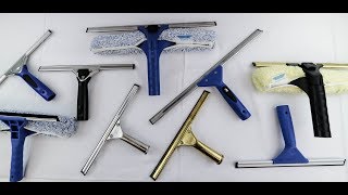 How to Choose from Entry and Professional Squeegees ETTORE Squeegees Product Line [upl. by Lawley291]