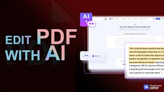 Edit PDF with AI  Online PDF editor free TheTech104 [upl. by Sibley]