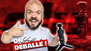 Je lai reçu  😱 Unboxing DJI Osmo Pocket 3 [upl. by Doowrehs]