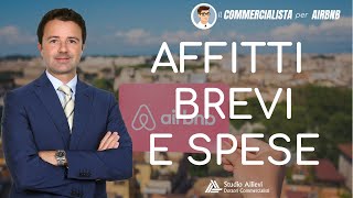 Affitti Brevi e Spese Detraibili quali sono [upl. by Khan]