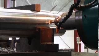 CNC Machining keyway in 4140 steel shaft for Mining Australia [upl. by An]