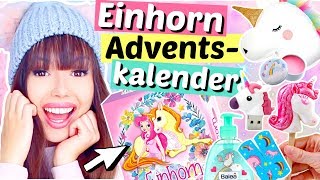 Was ist alles im EINHORN Adventskalender 🦄  ViktoriaSarina [upl. by Baal607]