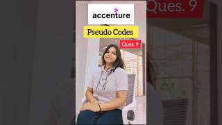 21 August Pseudo Code Questions Accenture accenturepseudocodesquestions accenturecognitiveques [upl. by Perzan]