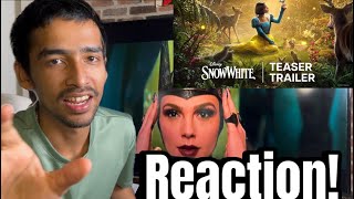 Disney’s Snow White teaser trailer reaction in  HINDI   Snow White movie trailer review  2025 [upl. by Yorick767]