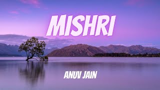 Mishri Lyrics  Anuv Jain [upl. by Ivie377]