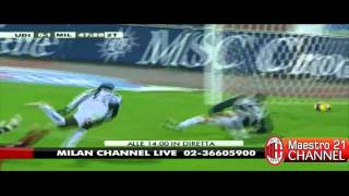 Gilardino Goal on Udinese 20012008 [upl. by Noyerb]