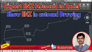 How to display coordinate with AutoLisp  how to Export coordinate in excel cadbypatelsir [upl. by Eiliah]