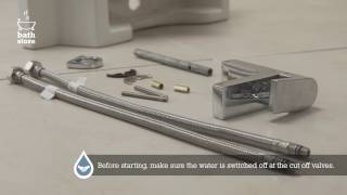 bathstore How to install a basin tap [upl. by Silvano210]