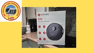 ULTENIC D10 Robotic vacuum cleaner [upl. by Esyla]