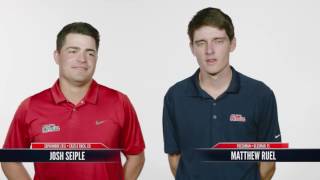 Get To Know Ole Miss Mens Golf  Messiest Locker 2016 [upl. by Erik]