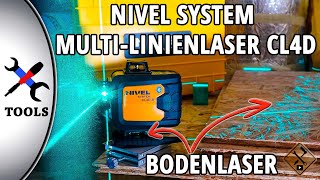 MultiLinienlaser Nivel System CL4D mit Laser für bodennahe Anwendungen [upl. by Yssep]