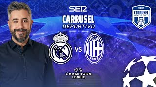 🏆 REAL MADRID 1  3 AC MILÁN  LIGUILLA  UEFA CHAMPIONS LEAGUE 2425 Jornada 4 [upl. by Swagerty]